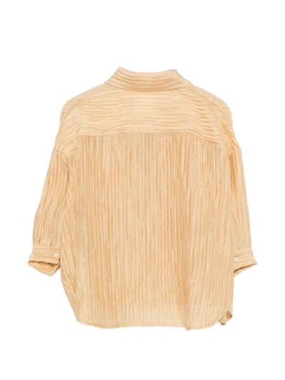 Douuod Button-up Shirt In Gold