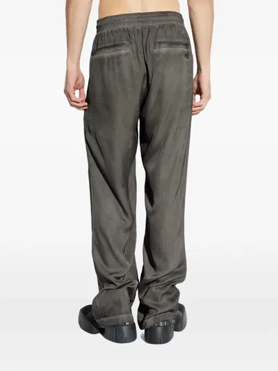 Diesel Elasticated Trousers In Gray