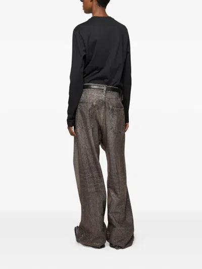 Acne Studios Long-sleeve Top In Black