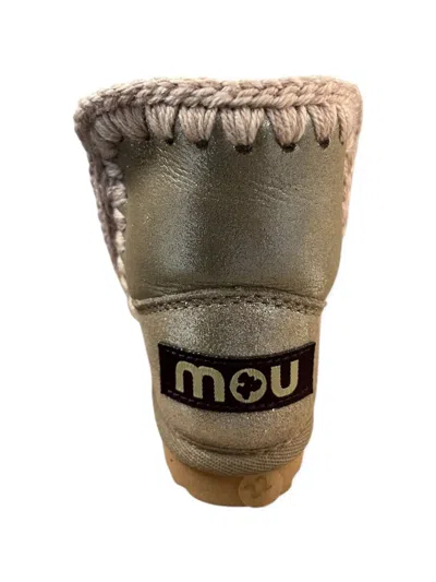 Mou Eskimo Leather Ankle Boots In Multi