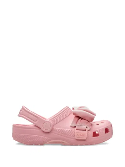 Crocs Classic Bow Clog Sandals In Multi