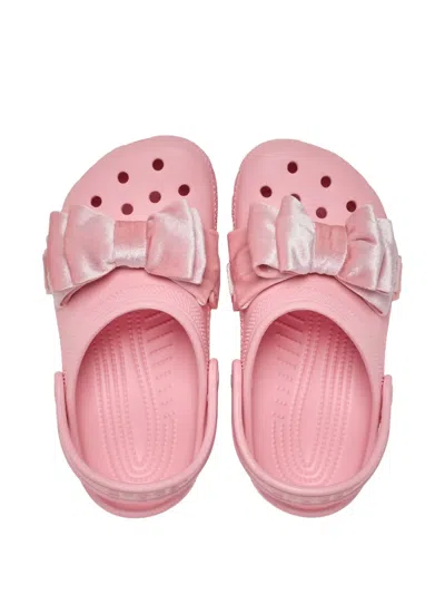Crocs Classic Bow Clog Sandals In Multi