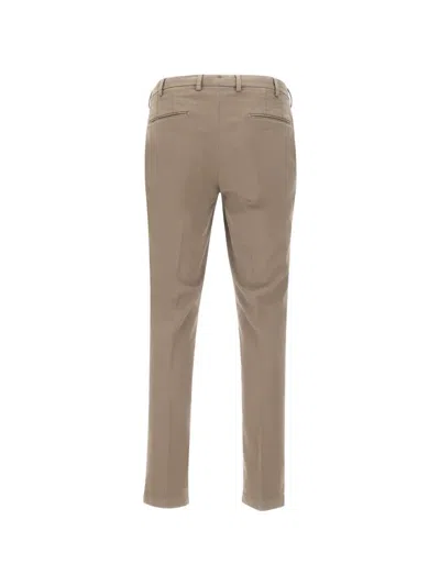 Devore Beige Trousers In Brown