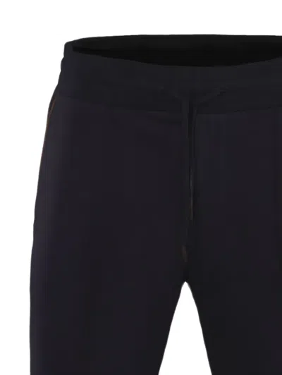 Moorer Drawstring Trousers In Blue