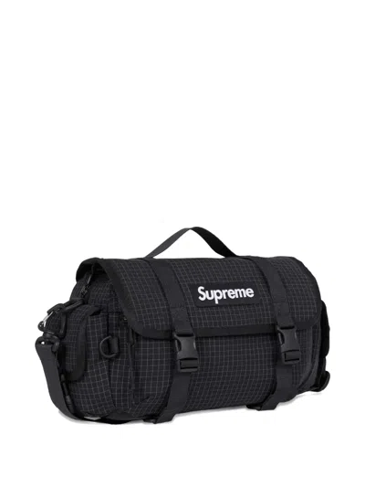 Supreme Mini Grid Duffle Bag In Pattern