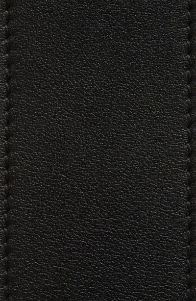 Valentino Garavani Vlogo Signature Reversible Shiny Calfskin Belt - 20mm / 1.2 In. Woman Black/deep In Black