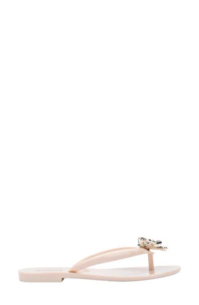 Melissa Harmonic Iris Flip Flop In Pink