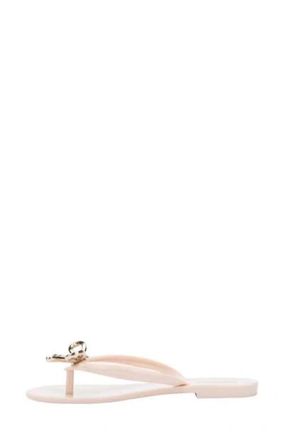 Melissa Harmonic Iris Flip Flop In Pink