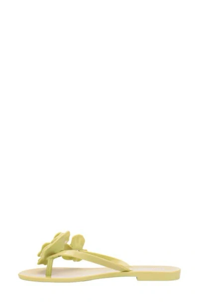 Melissa Harmonic Springtime Flip-flops In Green
