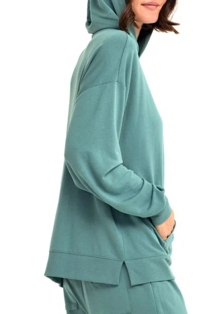 Threads 4 Thought Sylvie Terry Pullover Hoodie In Green