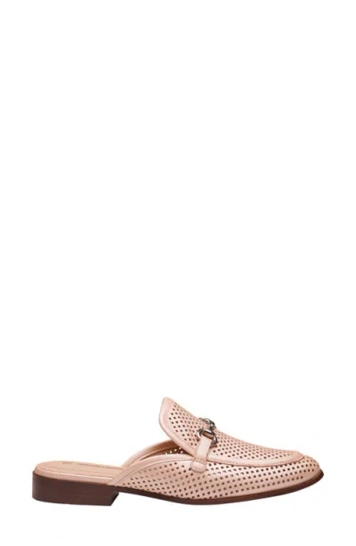 Johnston & Murphy Ali Perforated Bit Mule In Neutral