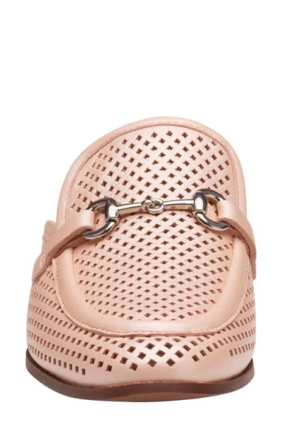 Johnston & Murphy Ali Perforated Bit Mule In Neutral