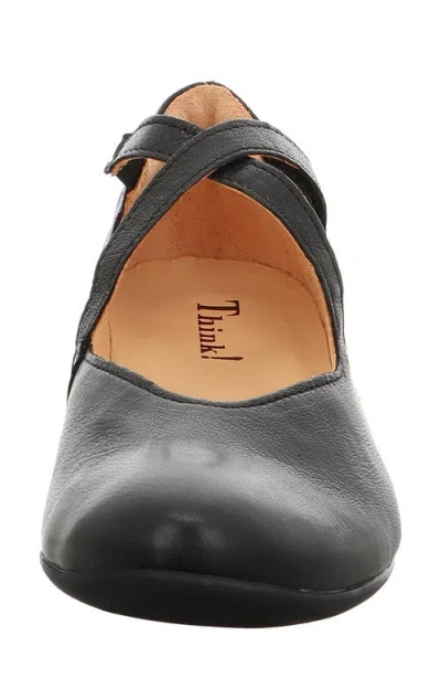 Think ! Guad Cross Strap Flat In Black