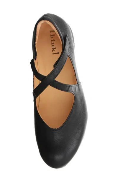 Think ! Guad Cross Strap Flat In Black