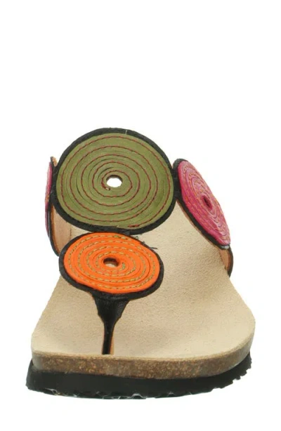 Think ! Julia Circles Flip Flop In Multi