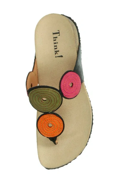 Think ! Julia Circles Flip Flop In Multi