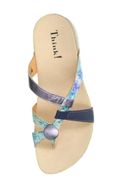 Think ! 'julia' Sandal In Blue