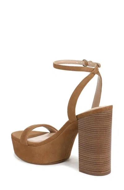 Favorite Daughter Ruby Ankle Strap Platform Sandal In Brown