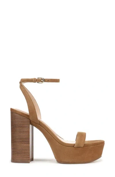Favorite Daughter Ruby Ankle Strap Platform Sandal In Brown