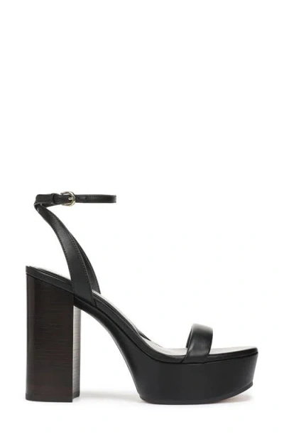 Favorite Daughter Ruby Ankle Strap Platform Sandal In Black