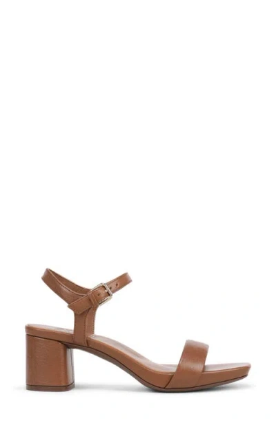 Naturalizer Izzy Ankle Strap Sandal In Brown