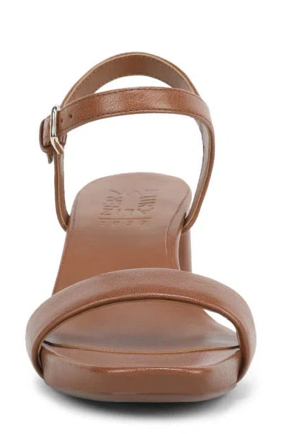 Naturalizer Izzy Ankle Strap Sandal In Brown