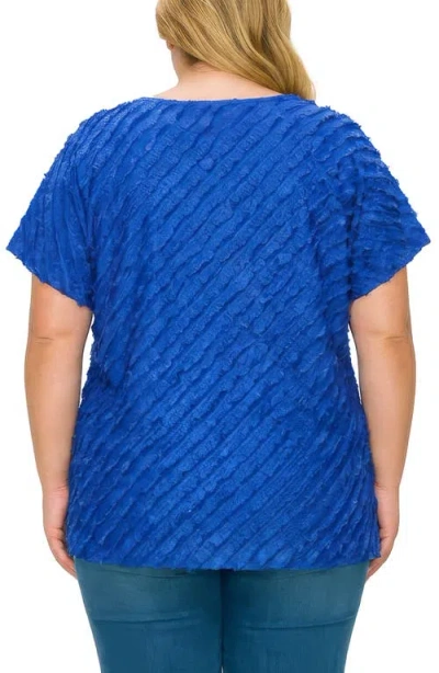 Standards & Practices Ruffle Top In Blue