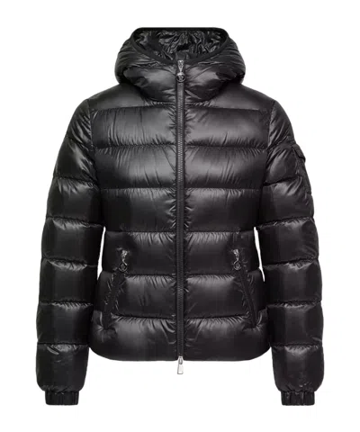 Moncler Long-sleeved Down Jacket In Black