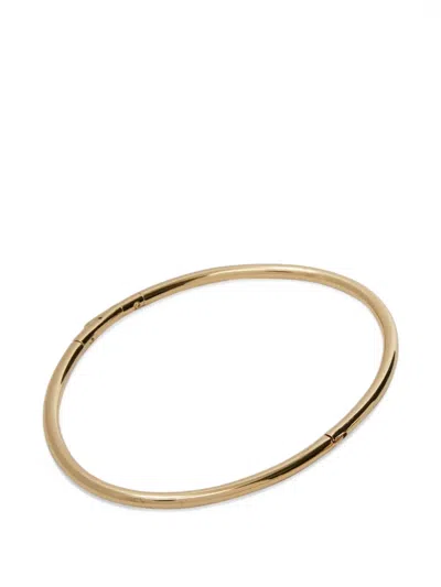 Jil Sander Ring Anklet In Gold