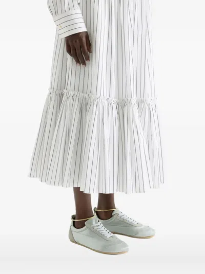 Jil Sander Ring Anklet In Gold