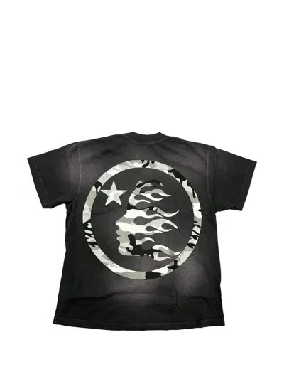 Hellstar Printed T-shirt In Brown
