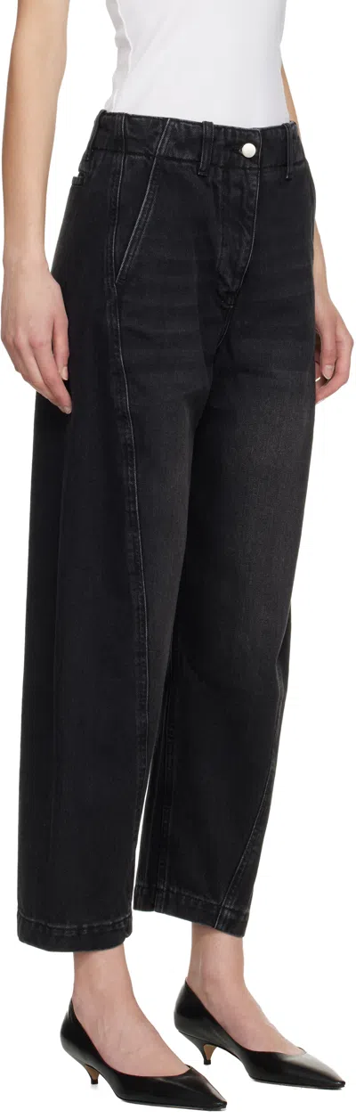 Studio Nicholson Black Akerman Jeans In Black