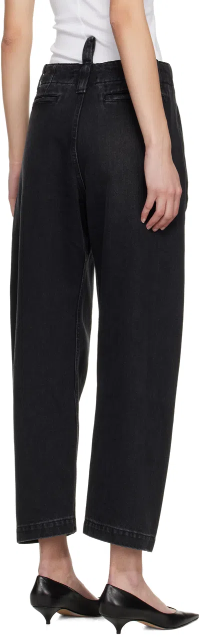 Studio Nicholson Black Akerman Jeans In Black