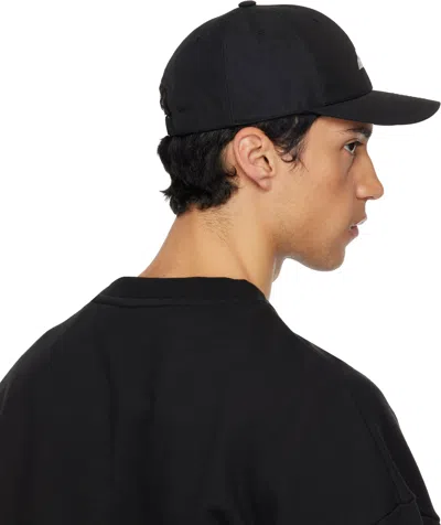 We11 Done Black 'se11done' Cap In Black