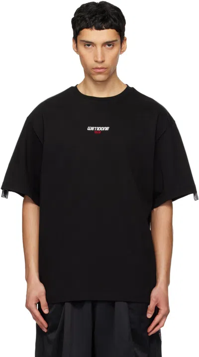 We11 Done Round-neck T-shirt In Black