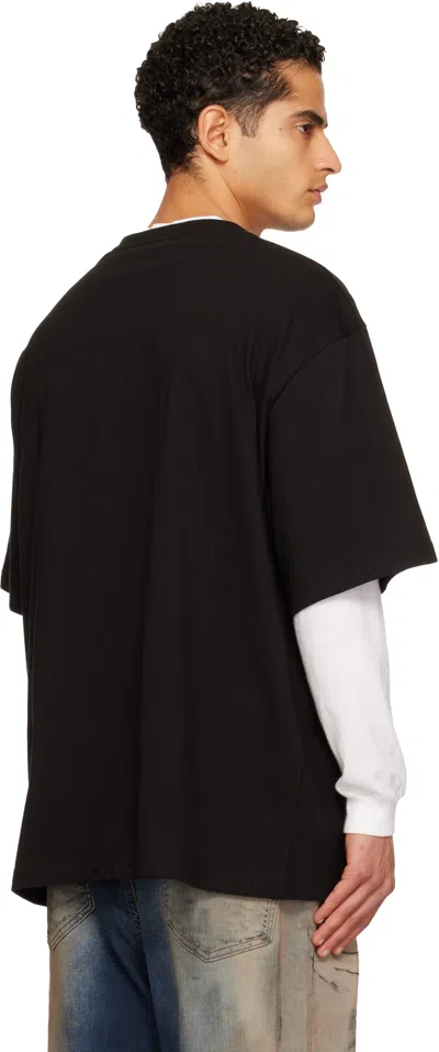 We11 Done Black Se11done T-shirt In Gray