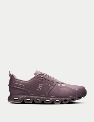 On Womens Gobi Gobi F Cloud 6 Waterproof Woven Trainers In Purple