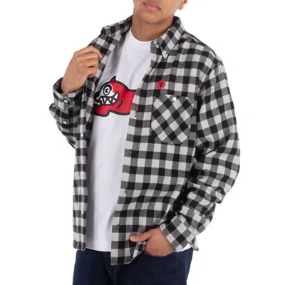 Icecream Check Pattern Flannel Shirt In Multi