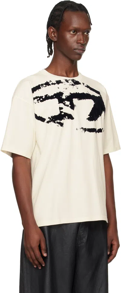 Diesel Short-sleeved T-shirt In White