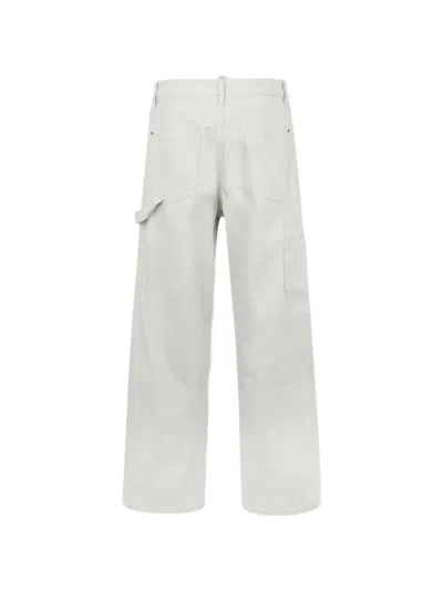 Dsquared2 Carpenter Jeans In White