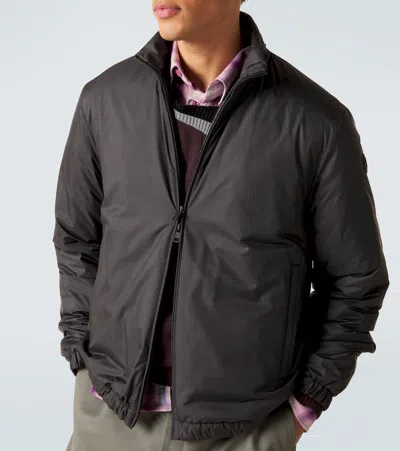 Moncler Luserna Short Down Jacket In Black