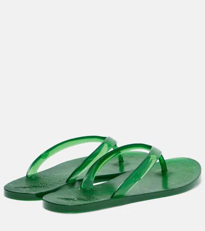 Ancient Greek Sandals Woman Thong Sandal Green Size 8 Synthetisches Material In Multi