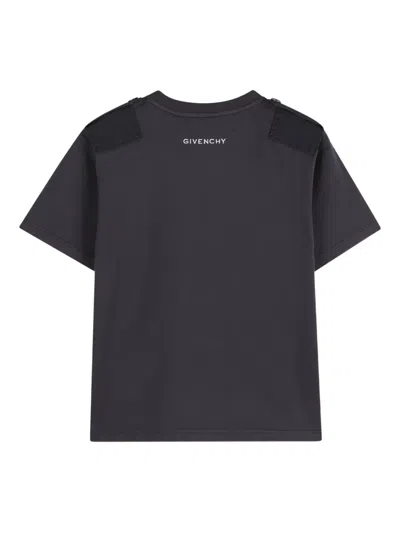 Givenchy Patch T-shirt In Blue