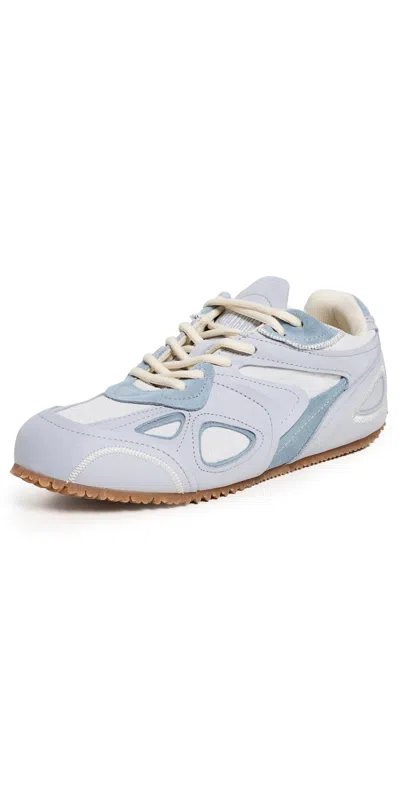 Axel Arigato Slow Runner Perforated Suede Sneakers In White