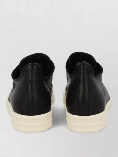 Rick Owens Women Blackwhite Lace Up Sneakers, 3.5 Luxury Sneakers For Women Darveys In Black