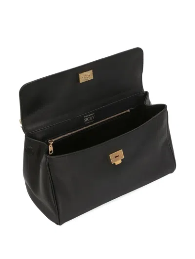 Dolce & Gabbana Women Sicily Tote Bag In Black