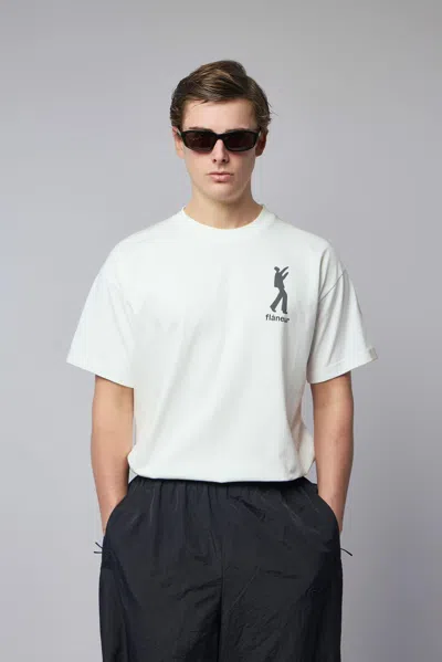 Flâneur Inflatables T-shirt In White
