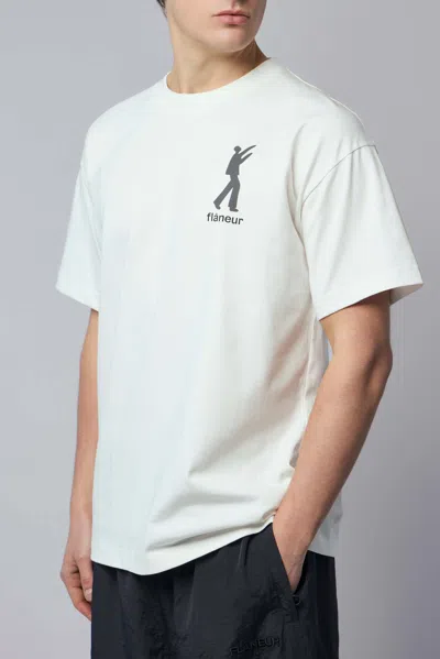 Flâneur Inflatables T-shirt In White