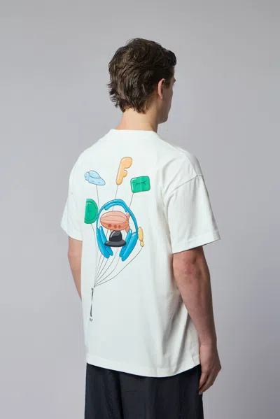 Flâneur Inflatables T-shirt In White
