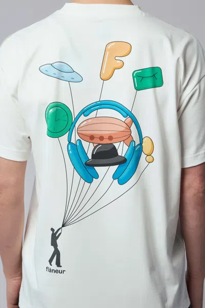 Flâneur Inflatables T-shirt In White